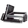 Flightcase professionale DAP ABS Mobile DJ case (D7116)  10U top, 2U front, 4U back